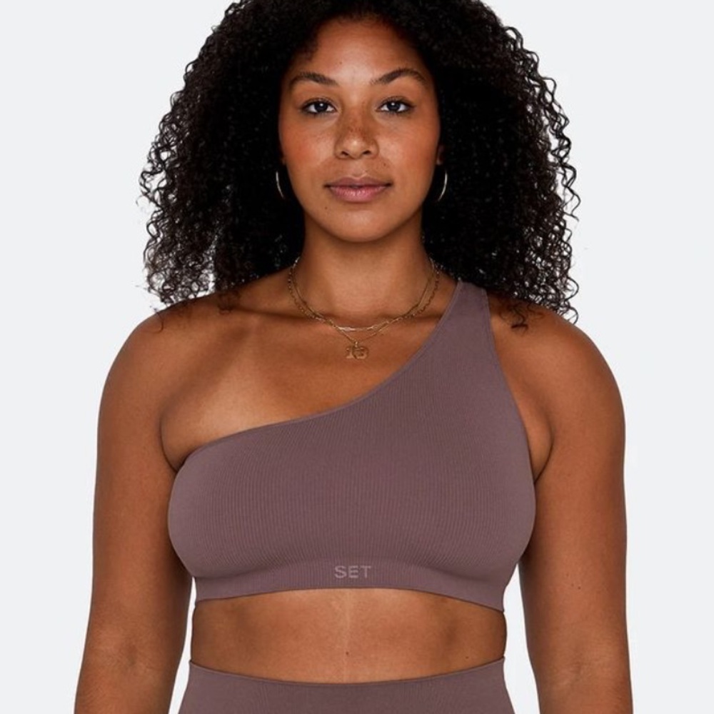 Set Active sculpt flex one shoulder bra